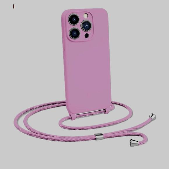 Blaspins Crossbody Case for iPhone 14 Pro Max, Pink, NEW, 49-02 - Picture 1 of 6